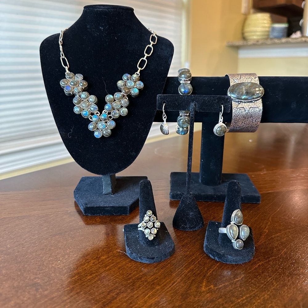 Labradorite Multi-Stone Ring - image 6